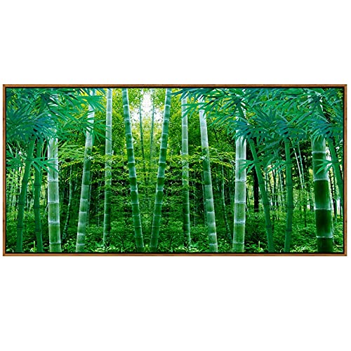 Kit complet de peinture au diamant 5D grand format bambou 80x220cm