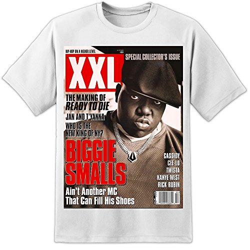 Biggie Smalls Hip HOP Rapper Magazine T Shirt (Large)