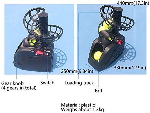 Tennis Ball Machine Exercise Outdoor draagbare Self-Study Praktijk Training Tool Training Gear Serveer Tafeltennis… - Image 3