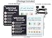 NIVRANA Rideshare Car Sign 2-Pack — Better Customer Relations, Higher Ratings and More Tips with Universal Sign, Accessory for Uber Drivers, Rideshare Drivers – 9” x 6”