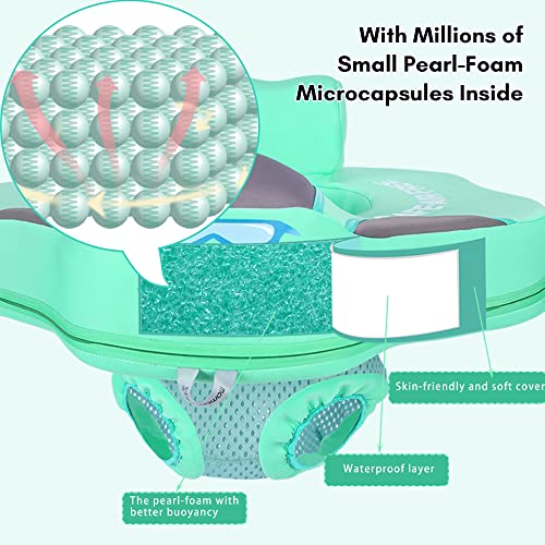 Mingzhe B504 Assento de piscina de bebê não inflável flutuante verão anel de natação com assento de