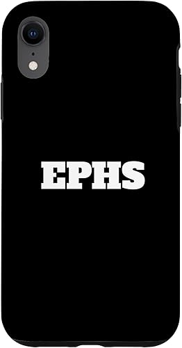 EPHS High School Spirit Pride for Students Alumni Fans Case for iPhone XR