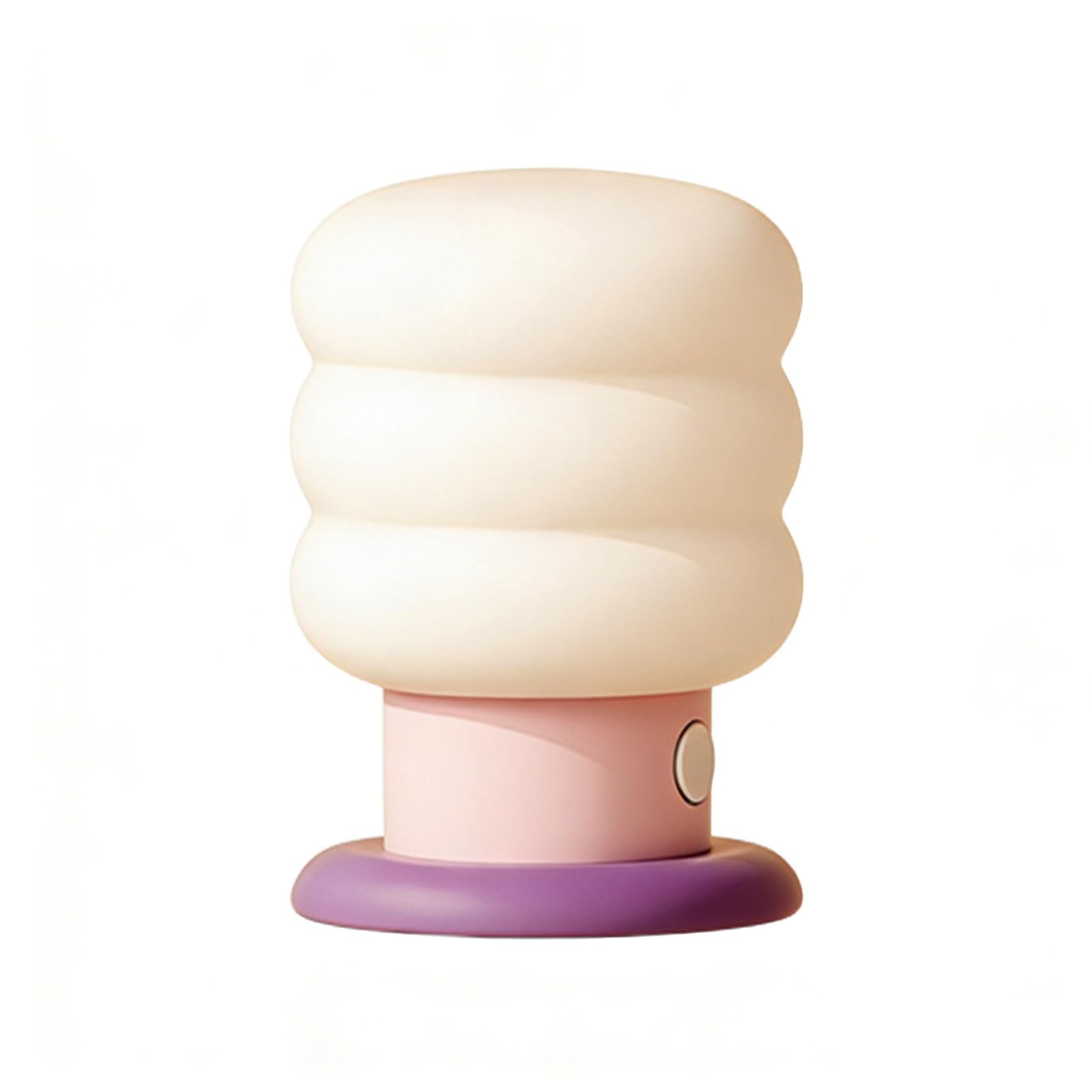 Hsioluted B Doughnuts Design Ambients Light Touch Control Dimmable Lighting Table Light Suitable For Living Room And Edroom Silicone Moodlamp