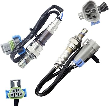 2X Oxygen O2 Sensor Upstream +Downstream | for Chevrolet & GMC & Hummer & Isuzu 2007-2012 Colorado Canyon H3 H3T Only fit L4/L5Egine ; 2007-2009 Ascender I-290 I-370