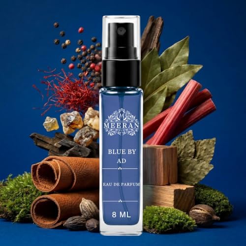 Image of Blue By AD Style Fragrance (8ML) Unisex Eau De Parfum | Long Lasting Luxury Perfume for Men & Women | Premium Pocket Perfume Travel Size | Fresh Everyday Scent | Giftable Mini Perfume Spray