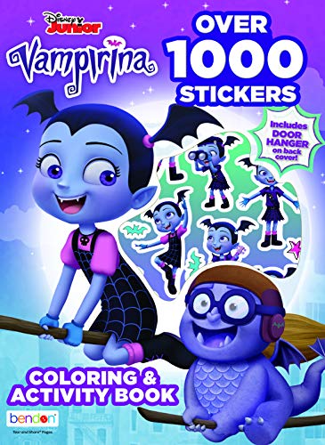Vampirina Bendon 44257 - Libro di adesivi a forma di libro