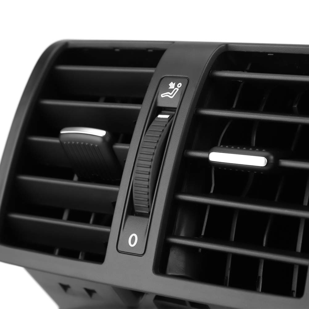 Ventilation de Climatisation Arrière de Voiture, Grille de Ventilation de Climatisation pour Console Centrale Arrière pour Touran Caddy 04-15 1T0819203