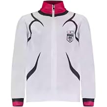 AwwwCos Jacket Cosplay Costumes Japan Team Soccer Jersey Football Zipper Coat White