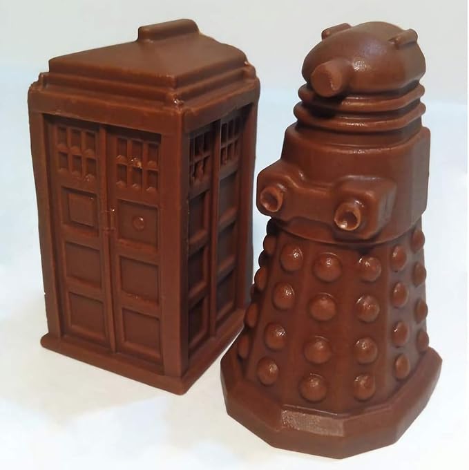 Set de 2 moldes de silicona para hielo y molde de repostería miniatura 5