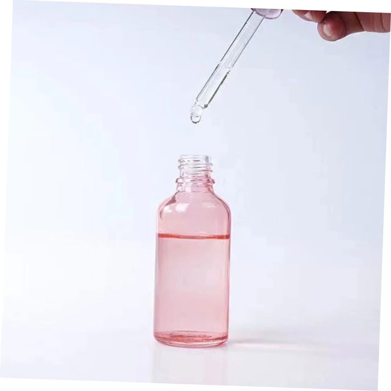 30ml Glass Dropper Bottles 6 Pack Leakproof Essential Oil Containers Thick Design for Travel and Storage