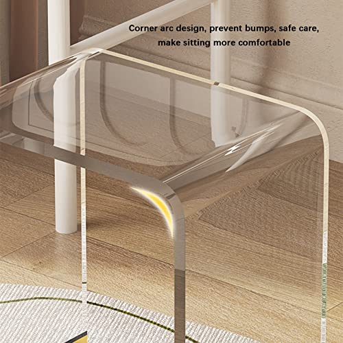 Tabouret de coiffeuse confortable pour optimiser un petit dressing - 6