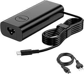 Carregador para Laptop Notebook Fonte Gamer Dell XPS 12 9250 XPS 13 9350 Latitude 11 5175 11 5179 12 5285 12 5289 13 7368 13 7370 15 5590 15 7569 17 7778 Tipo C 65w de Potência Bivolt Cód. 7158