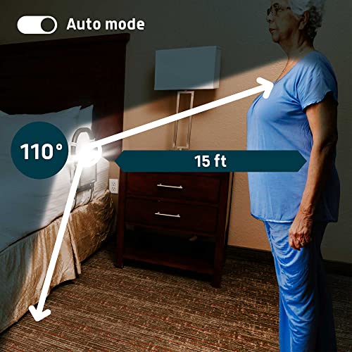 Lunderg Bed Rails For Elderly Adults Safety - With Motion Light & Storage Pocket - Bed Railings For Seniors & Surgery Patients - The Bed Cane Fits Any Bed & Makes Getting In & Out Of Bed Much Easier #TOP2