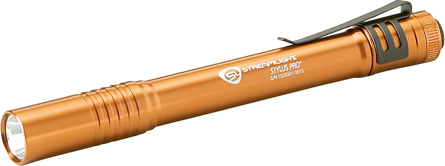 Streamlight 66128 Stylus Pro, Orange, Clam Package