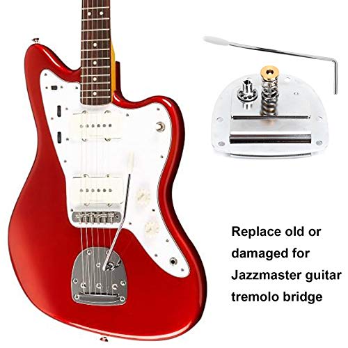 VGEBY Guitar Tremolo Bridge, Metal Vibrato Bridge Musical Instrument Accessories for Jazzmaster Electric Guitar VGEBY5YQ80MZISE - Image 3