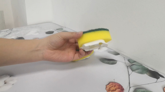 Kit 10 éponges Rechargeables JOYOLA Avec Manche - Pour Vaisselle, évier, Salle De Bain, Facile à Utiliser