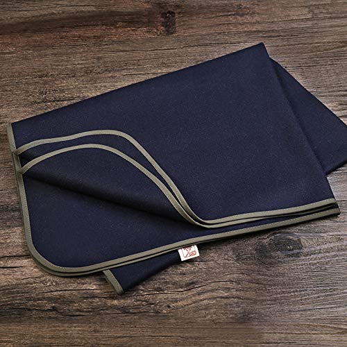Semli Chinese Calligraphy Mat Sumi Drawing Painting Felt Desk Pad Washable Felt Thin Wool Felt (Blue, 19.6 X 27.5 Inch) #TOP5