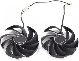 PLD10020B12H Graphics Card Cooling Fan Compatible with MSI RTX 4080 RTX 4090 Ventus 3X Quiet Cooler Fan (A)