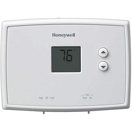 Honeywell Rth111b1024 4 3 4 X 3 3 8 X 1 1 8 White Digital Non Programmable Thermostat Tools Home Improvement Honeywell Rth111b1024 4 3 4 X 3 3 8 X 1 1 8 White Digital Non Programmable Thermostat Tools Home Improvement