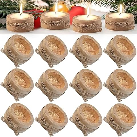 EMAGEREN Bougeoir en Bois Cover