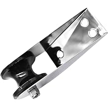 MARINE CITY Anchor Roller Holder, 304 Grade Stainless Steel Boat Bow, Replacement Bow Roller 6-1/2 Inches, for Marines, Boats, Yachts, Kayaks Pack of 1