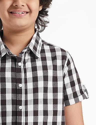 Image of Amazon Brand - Jam & Honey Boys' Button Down Shirt