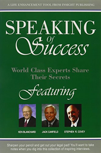 Speaking Of Success 1600131522 Book Cover