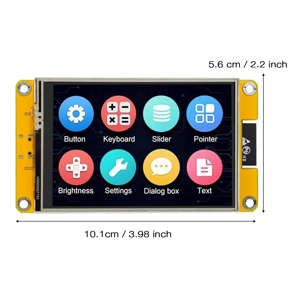 Image of 3.5 inch ESP32 WiFi & Bluetooth Module Development Board with ST7796U LCD Touch Screen - 320x480 Resolution for Arduino Projects