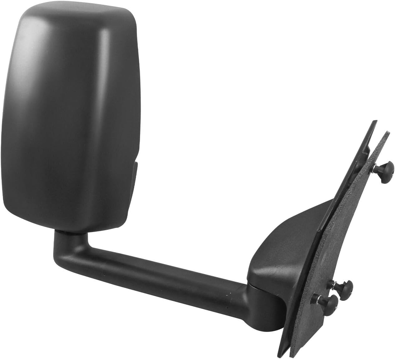 Tow Mirror Set2 Black Manual Folding Left Right Front ABS for Chevy for GMC for Savana 2500/3500 03-17 2pc