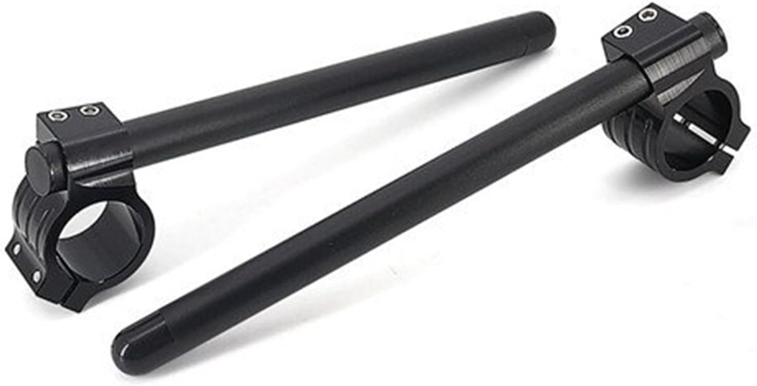 Tsolay Modification accessories Motorcycle Adjustable Clip On Ons Fork Riser Regular Handlebar 31 35 36 45 48 50 51 Mm Compatible With Aprilia For RSV4 For Tuono V4 For RS250 RSV1000R (Color : 41MM)
