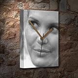 MUNDO FRANQUEO SEASONS LESLIE BIBB - Canvas Clock (A5 - Signed by the Artist) #js004