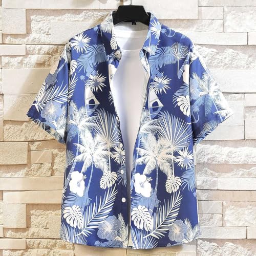 Shirt Chemise Homme Manche Longue Été Tee Chic Button Down Casual