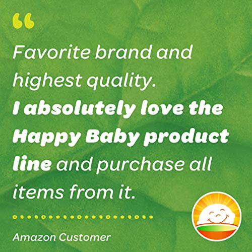 image for Happy Baby Organics Clearly Crafted Stage 2 Baby Food Pears, Kale & Sp