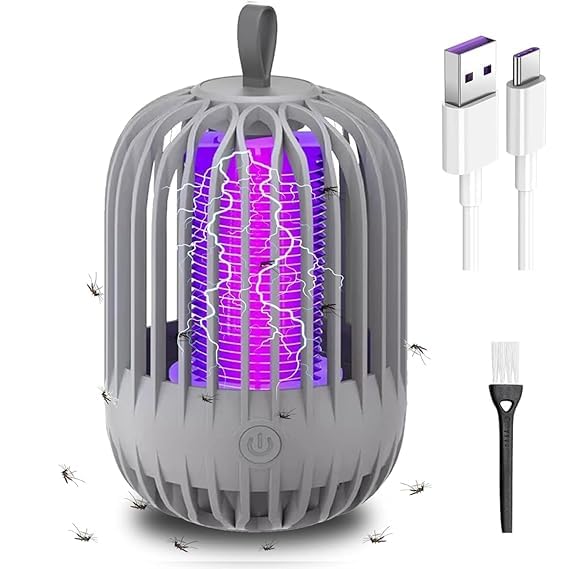 BAPJI Electronic LED Mosquito Killer Machine Trap Lamp, Theory Screen Protector Mosquito Killer lamp for House,USB Power Electronic (White) (BAPJI Ultra-Effective LED Mosquito Zapper Lamp) (B0DHTZ5493) Amazon Price History, Amazon Price Tracker