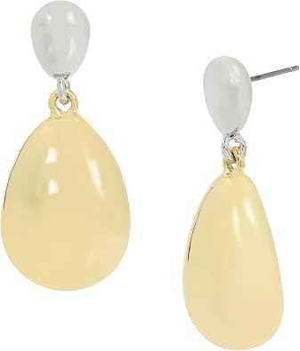 Robert Lee Morris Soho Womens Dome Double Drop Earrings