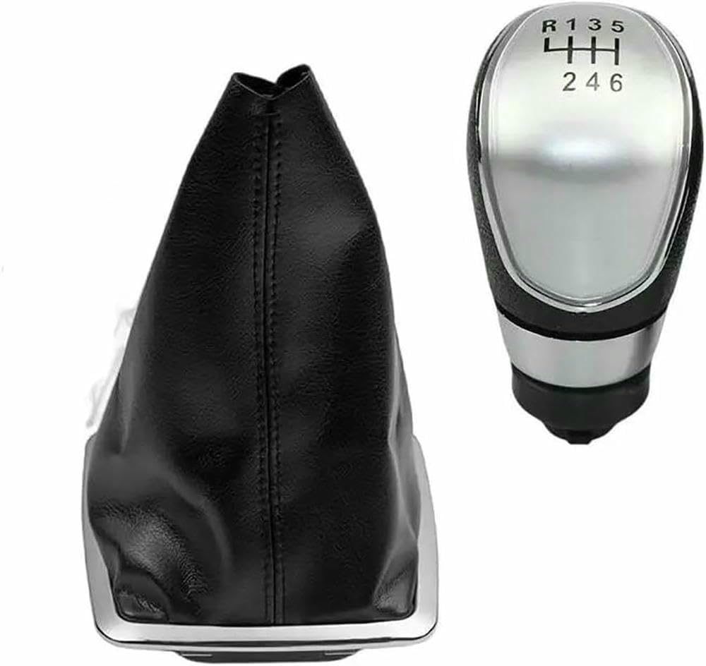 GZNBB Car 5/6 Speed Car Manual Gear Shift Knob Shifter Lever Accessories, for Focus 2 MK2 FL MK3 MK4 MK7 Mondeo for Fiesta 2007-2014