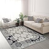 Superior Modern Mystique Collection Area Rug, 8mm Pile Height with Jute Backing,...