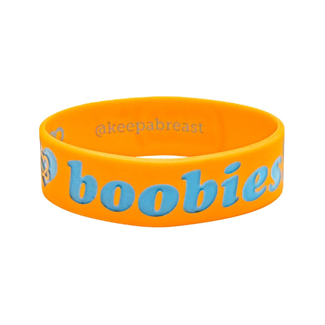 Keep A Breast - i love boobies! Neon Miami Classic Bracelet