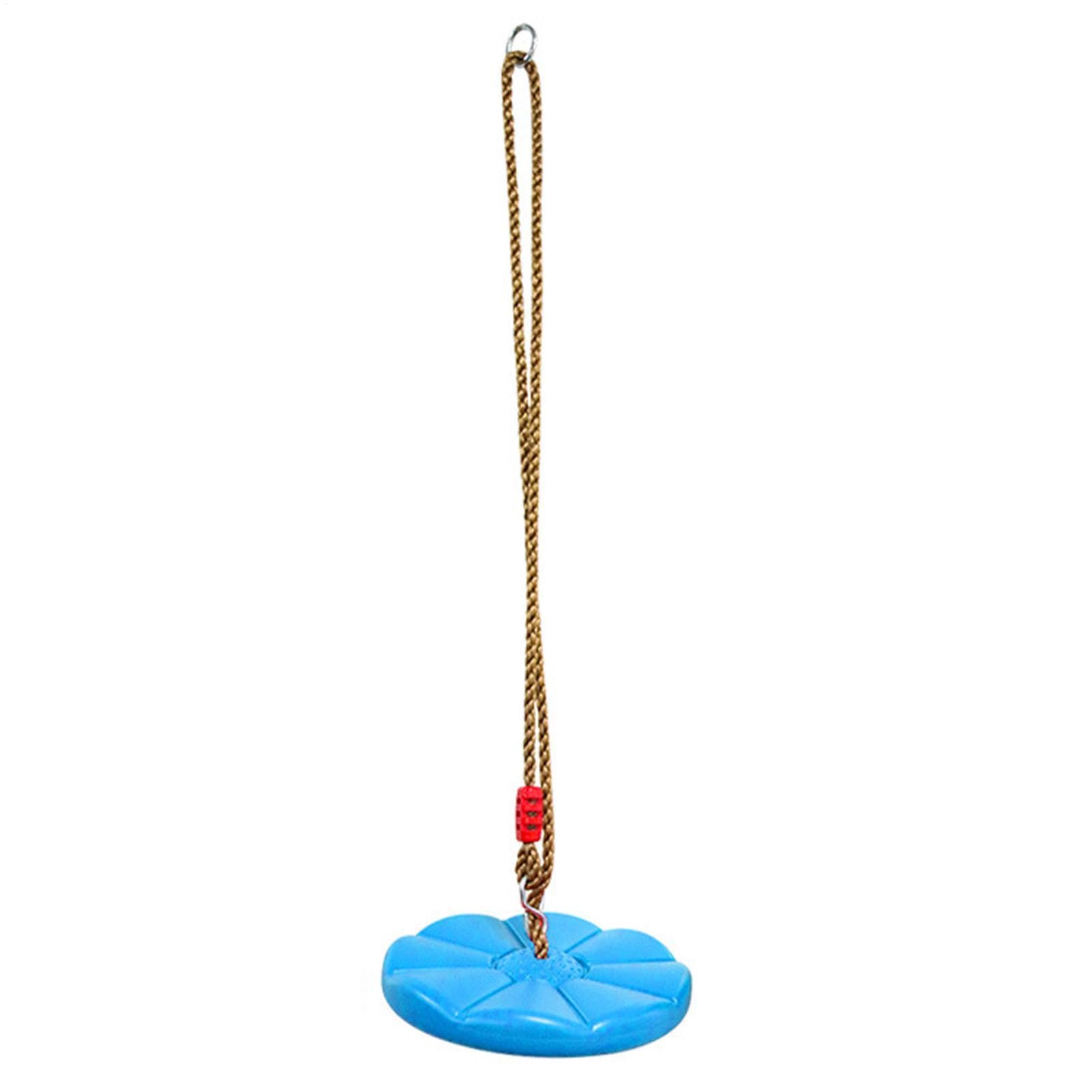 Swing Seat - 300lbs Weight Capacity, Tree Swing Seat With Adjustable Multi-Strannd Ropes, Swinging Board | Outdoor Playset With Platfform Or Park Backyard Playground