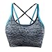 Produktbild BURFLY Damen abnehmbares Pad stoßfest Sport-BH Unterwäsche Fitnessstudio schnell trocknender BH Sport Yoga Weste