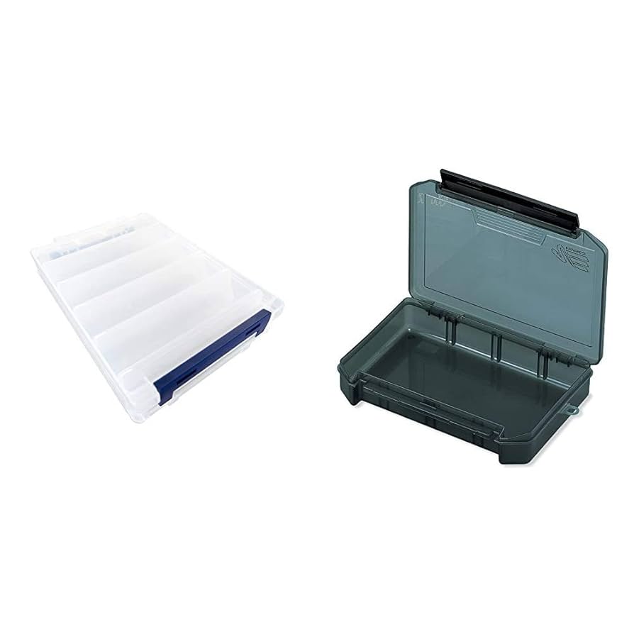 メバル　2ケース Amazon.co.jp: メイホウ(MEIHO) リバーシブル 140 クリア