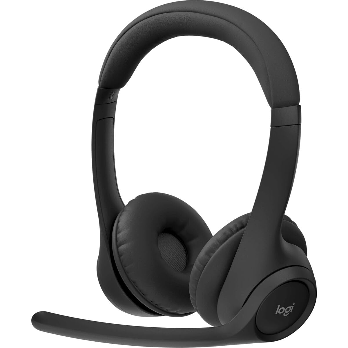 Logitech Zone 305 dla firm, bezprzewodowy zestaw słuchawkowy Bluetooth z mikrofonem, do Google Meet, Google Voice, Zoom, kompatybilny z Windows, Mac, Chrome, Linux, iOS, iPadOS, Android - czarny