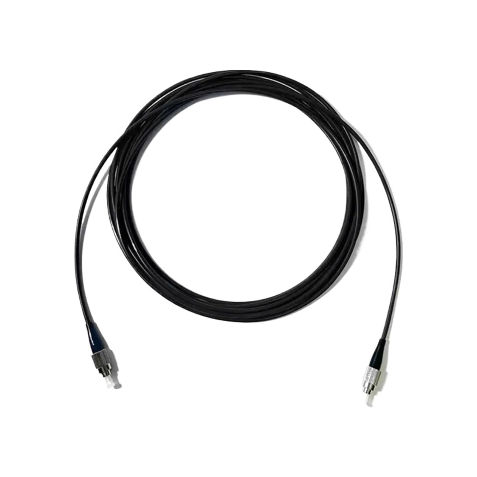 OM3 Câble de raccordement à fibre optique blindé TPU à 1 fil 1-300 m 1 C SC, LC, FC, ST 3 mm, multimode, 100 m, 200 m, 120 m, 50 m, pour l'extérieur (120 m, 1 pièce, SC-SC)