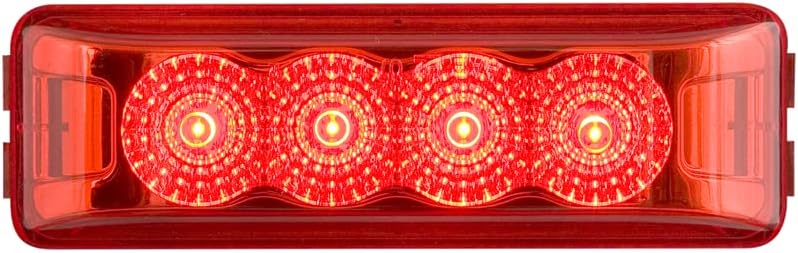 Optronics MCL63RBP Led Marker/Clearance Light, Red