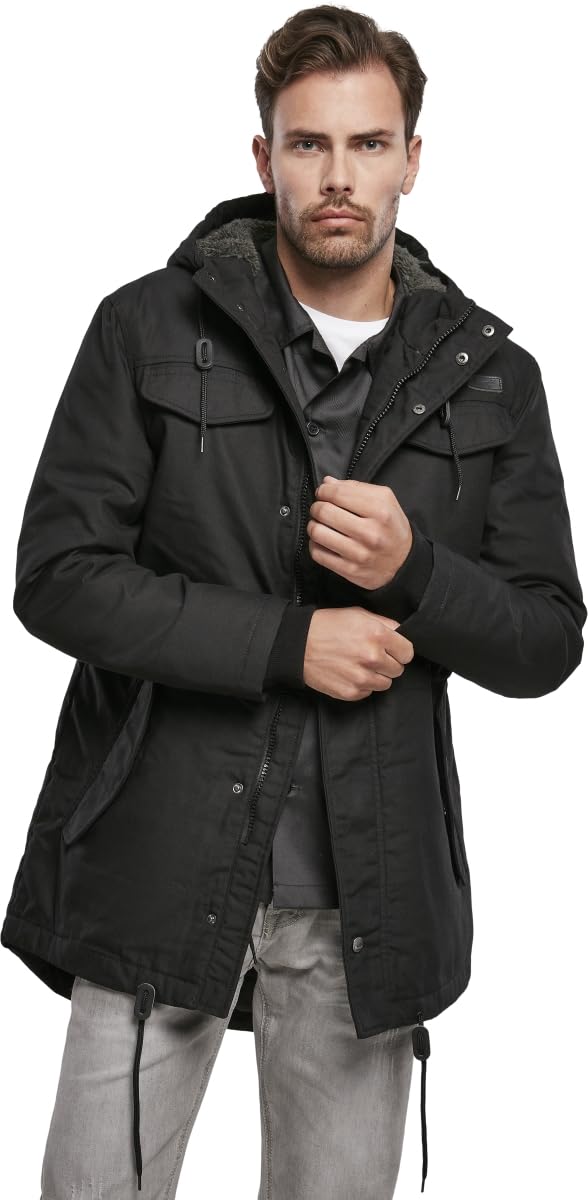 Brandit Brandit Marsh Lake Teddyparka męska Marsh Lake Teddyparka Men Mężczyźni,czarny,XL