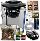 The Atwater HydroPod - Dual DWC Deep Water Culture/Recirculating Drip Hydroponic Garden System - Bubble Bucket - Hydroponic System in a Box - Choose Your Variation (DIY Kit - with Nutrients)