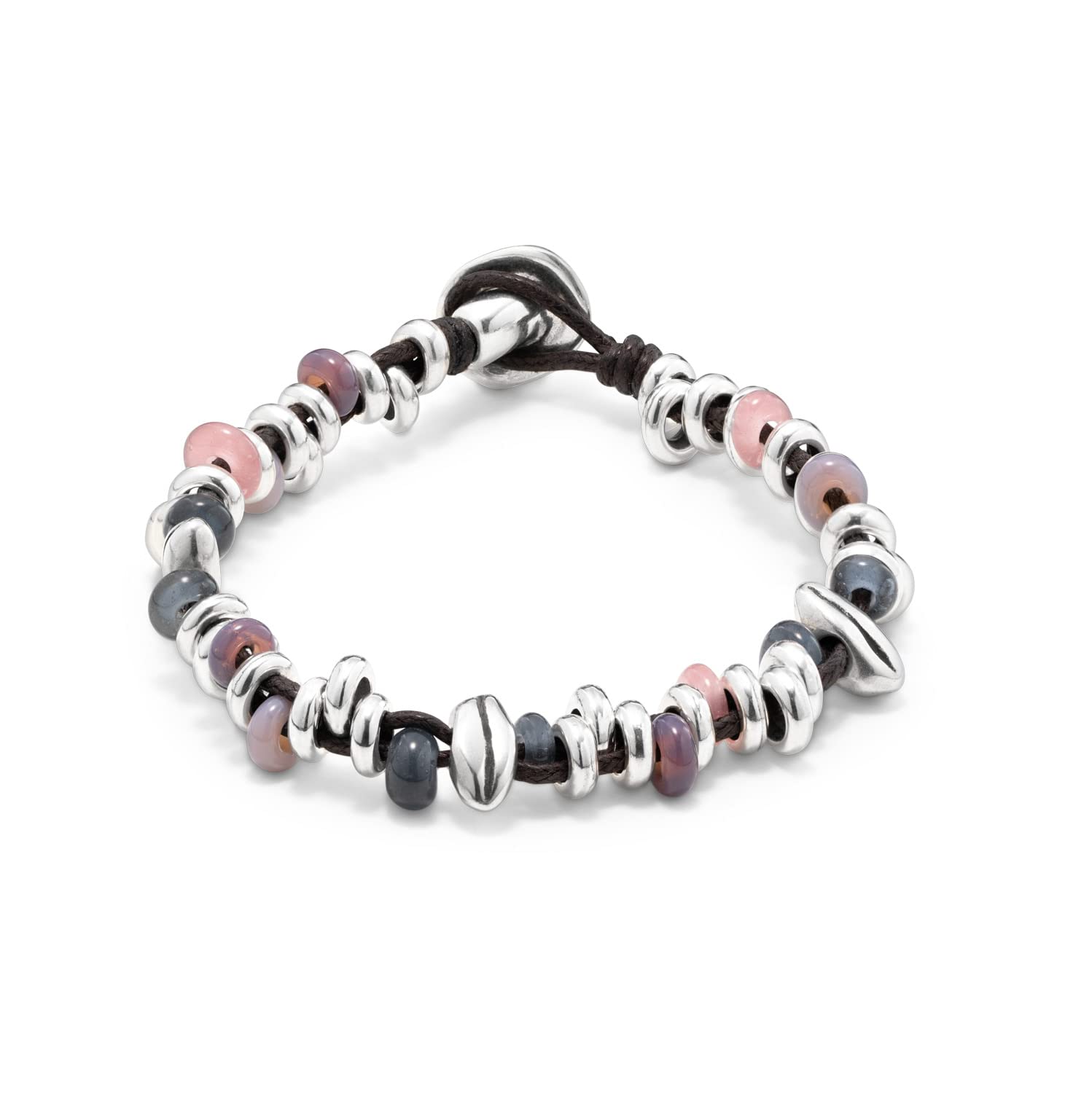 Uno de 50 PUL1615MCLMTL0L - Bracciale da donna, in acciaio INOX