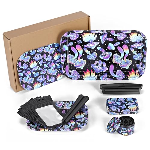 Large & Small Trays Kit Various Accessories Ideal Storage for Home or on The Go (Mushroom)
