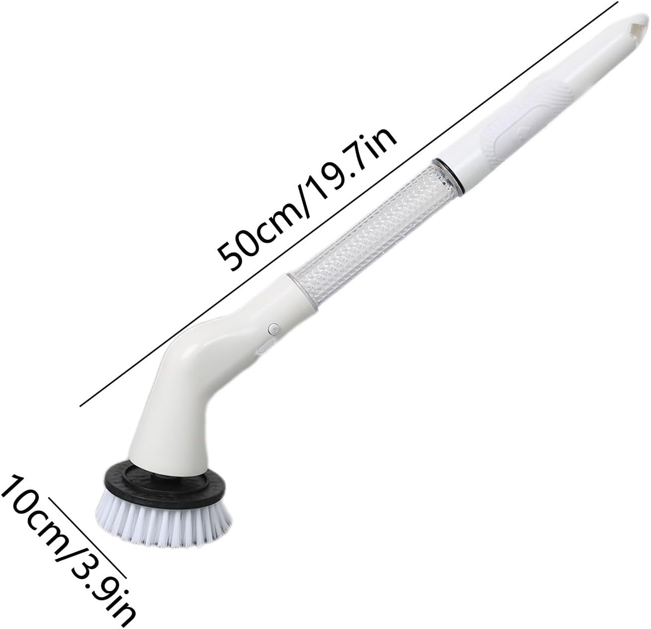 Electric Cleaning Brush 5 Replaceable Brush Heads Upgrade Electric Battery Powered Scrub Brush Shower Scrubber with Long Handle