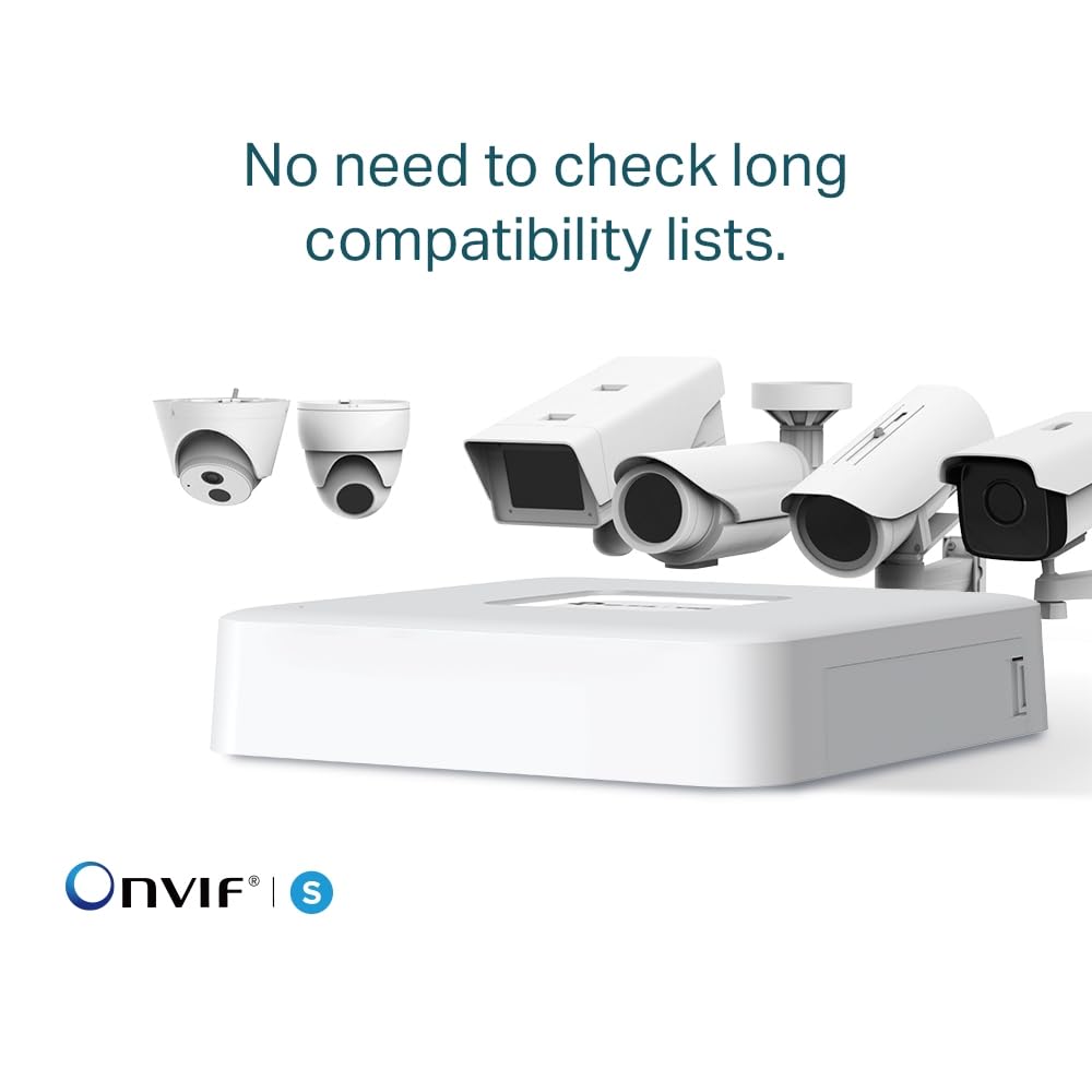 TP-LINK 4 CHANNEL POE NETWORK VIDEO RECORDER (VIGI NVR1104H-4P)